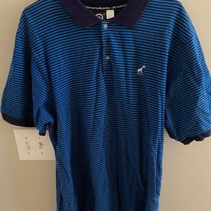 Vintage 2010's LRG striped Polo Shirt